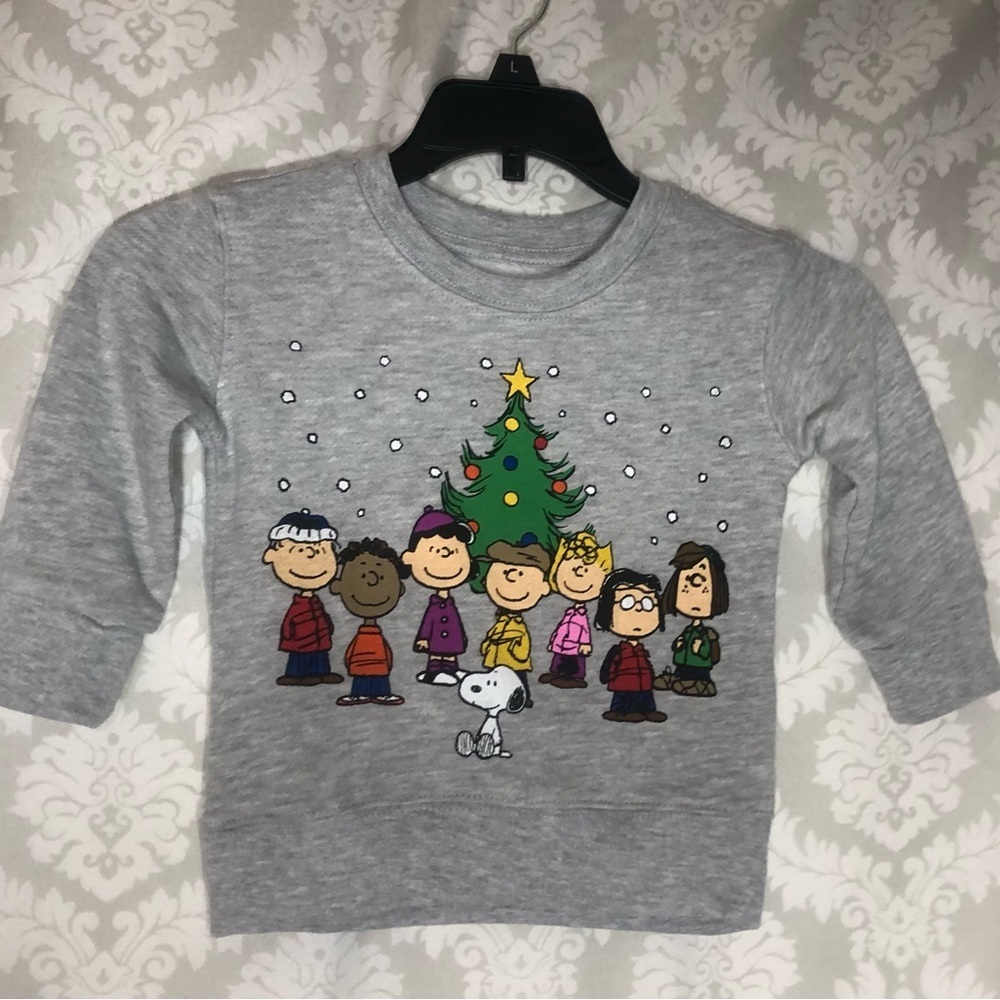 Peanuts Christmas Tree Sweatshirt 18 mos.